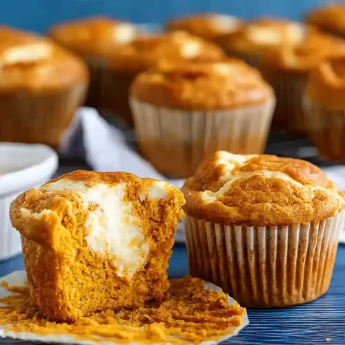 Pumpkin Cream Cheese Muffins