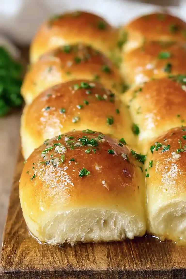 Garlic Butter Dinner Rolls