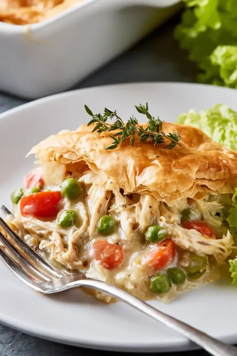 chicken pot pie casserole