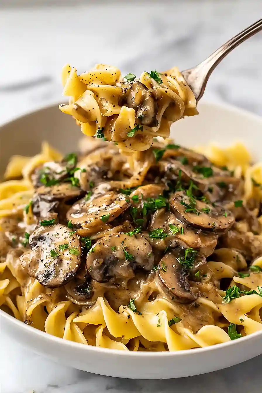 Mushroom Stroganoff