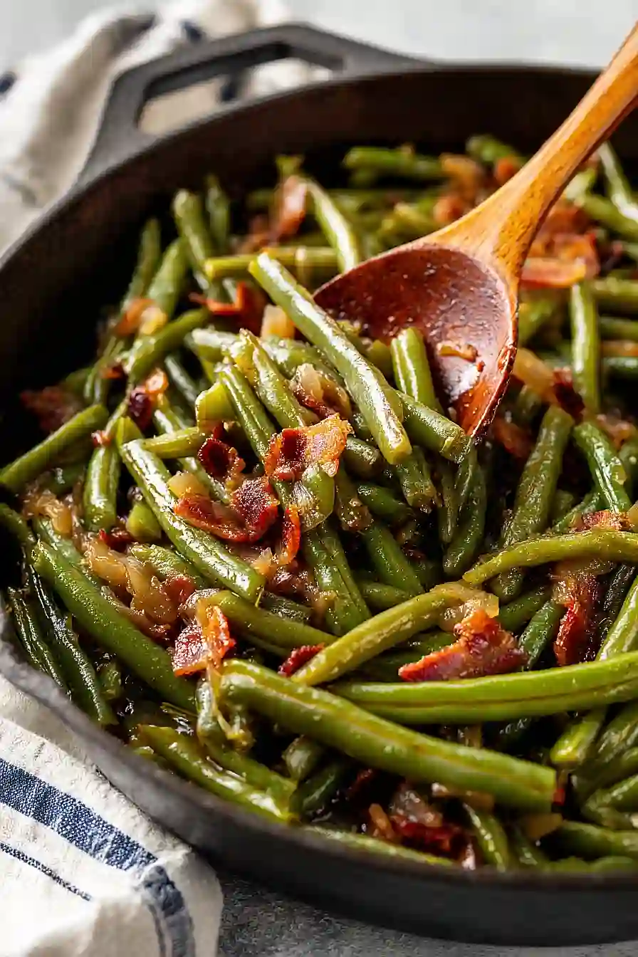 Copycat Texas Roadhouse Green Beans