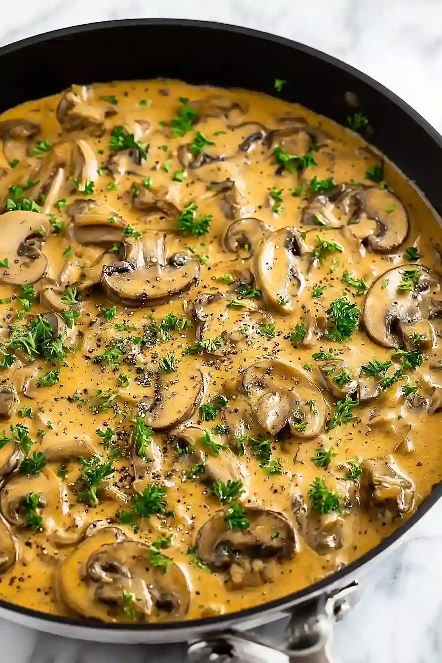 Mushroom Stroganoff