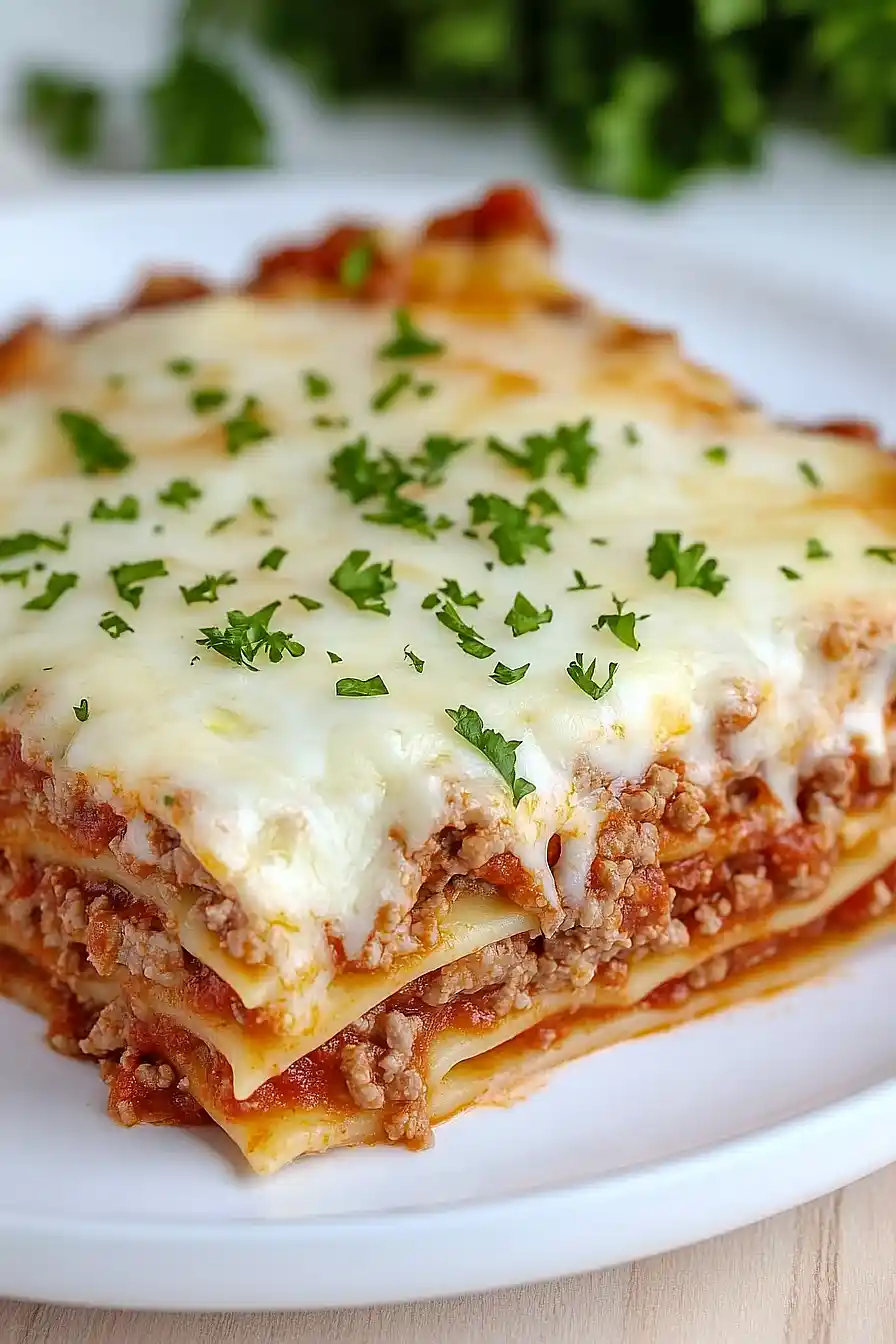 pork sausage lasagna recipe
