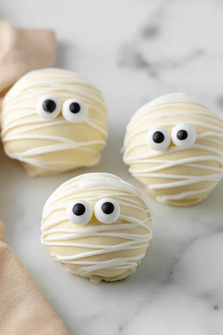 mummy oreo balls