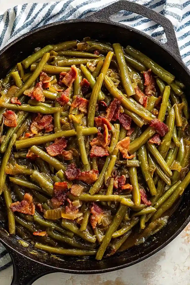 Copycat Texas Roadhouse Green Beans