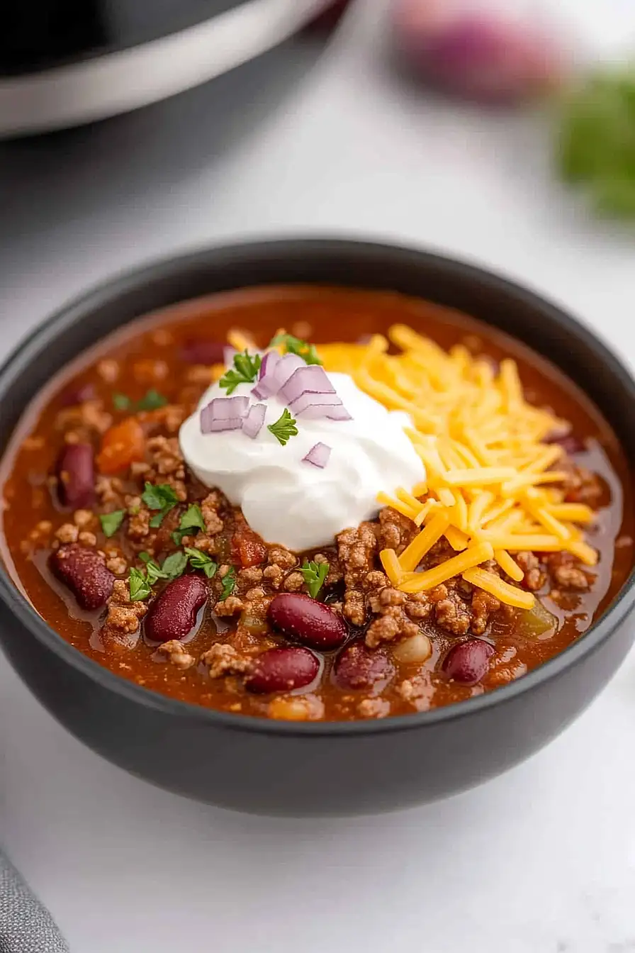 crockpot cowboy chili