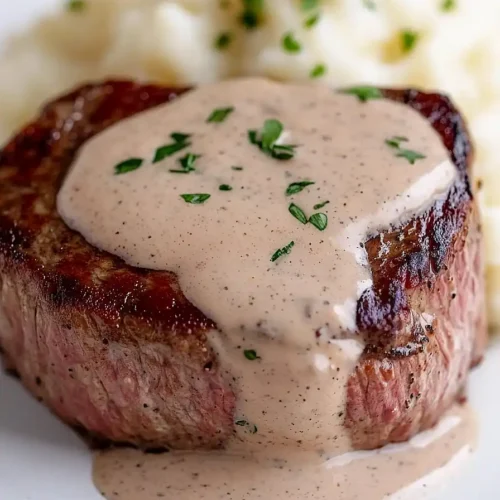 filet mignon with horseradish sauce