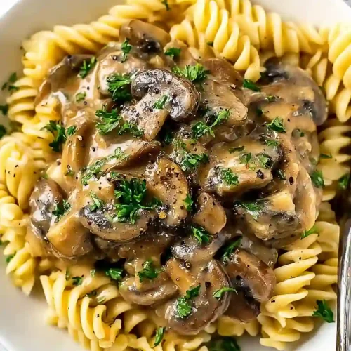 Mushroom Stroganoff