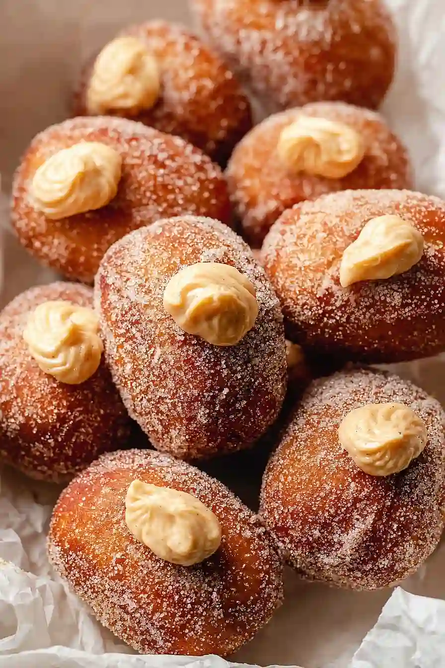 Pumpkin Spice Cheesecake Doughnuts