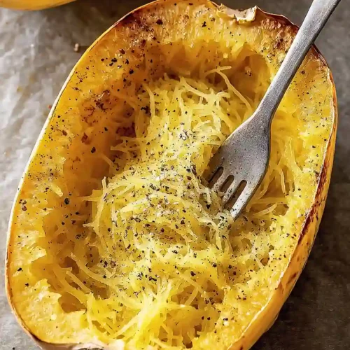 roasted spaghetti squash