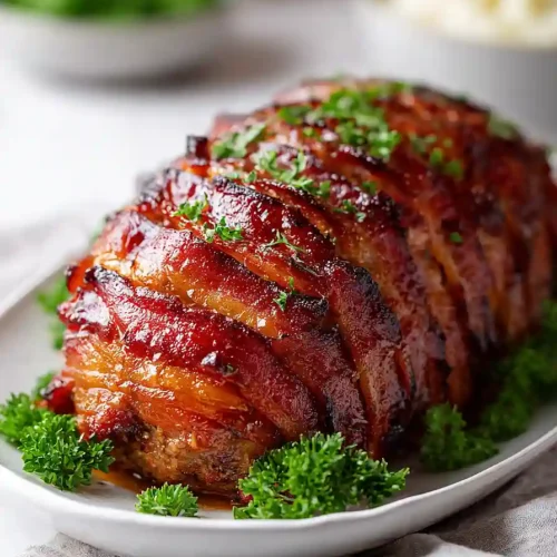 Bacon-Wrapped Meatloaf