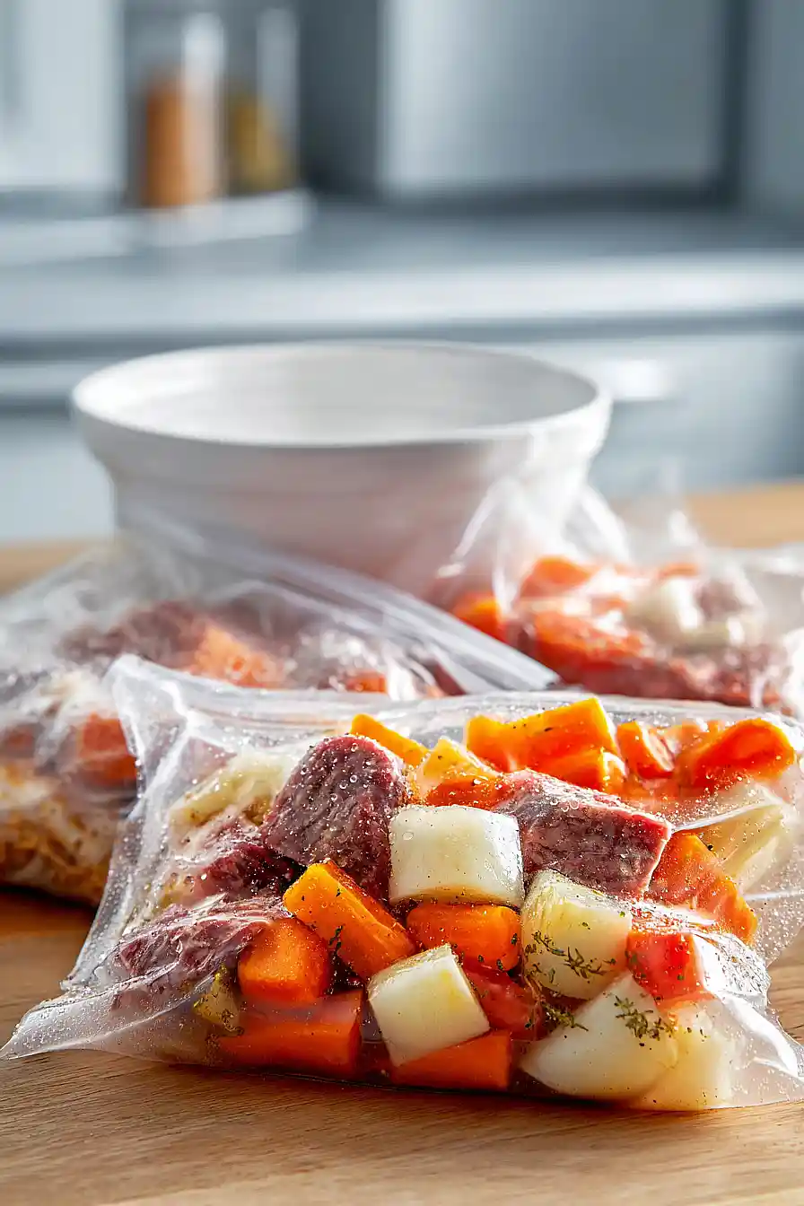 freezer meal beef stew