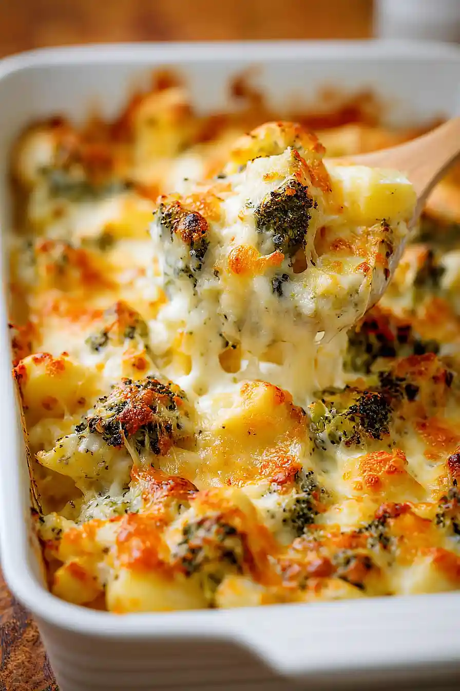 Baked Potato Chicken and Broccoli Casserole
