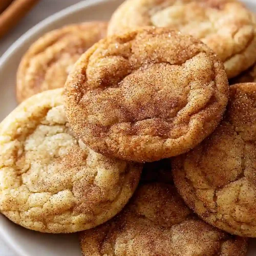 Brown Butter Snickerdoodle Cookies