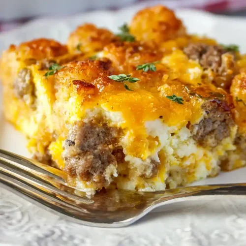tater tot sausage breakfast casserole