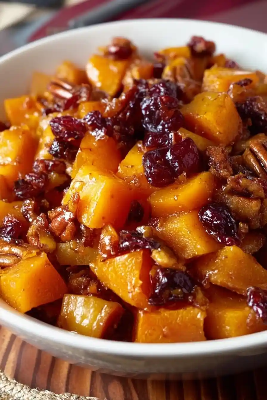 Butternut Squash Apple Bake