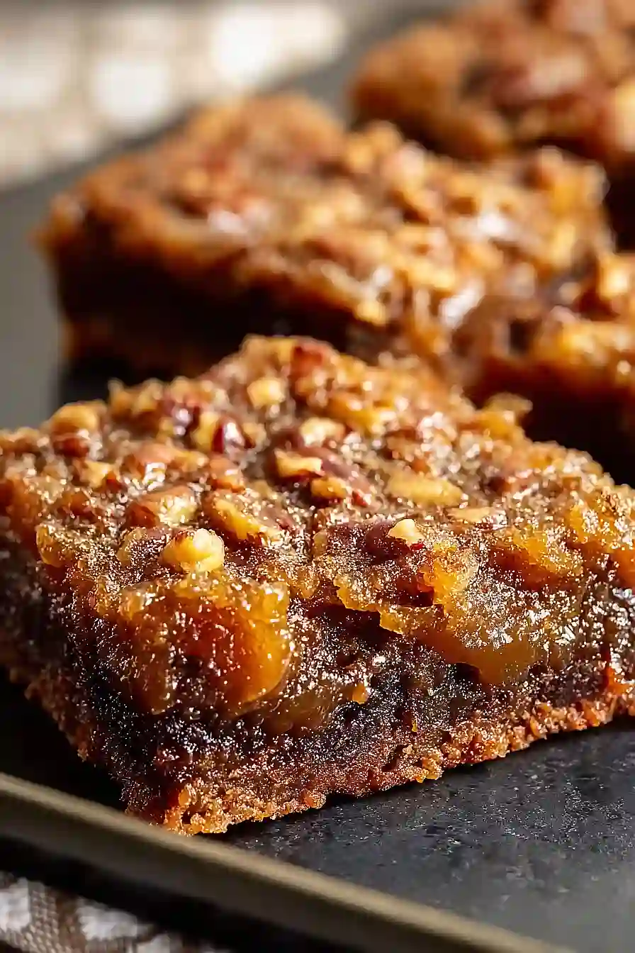pecan pie brownies