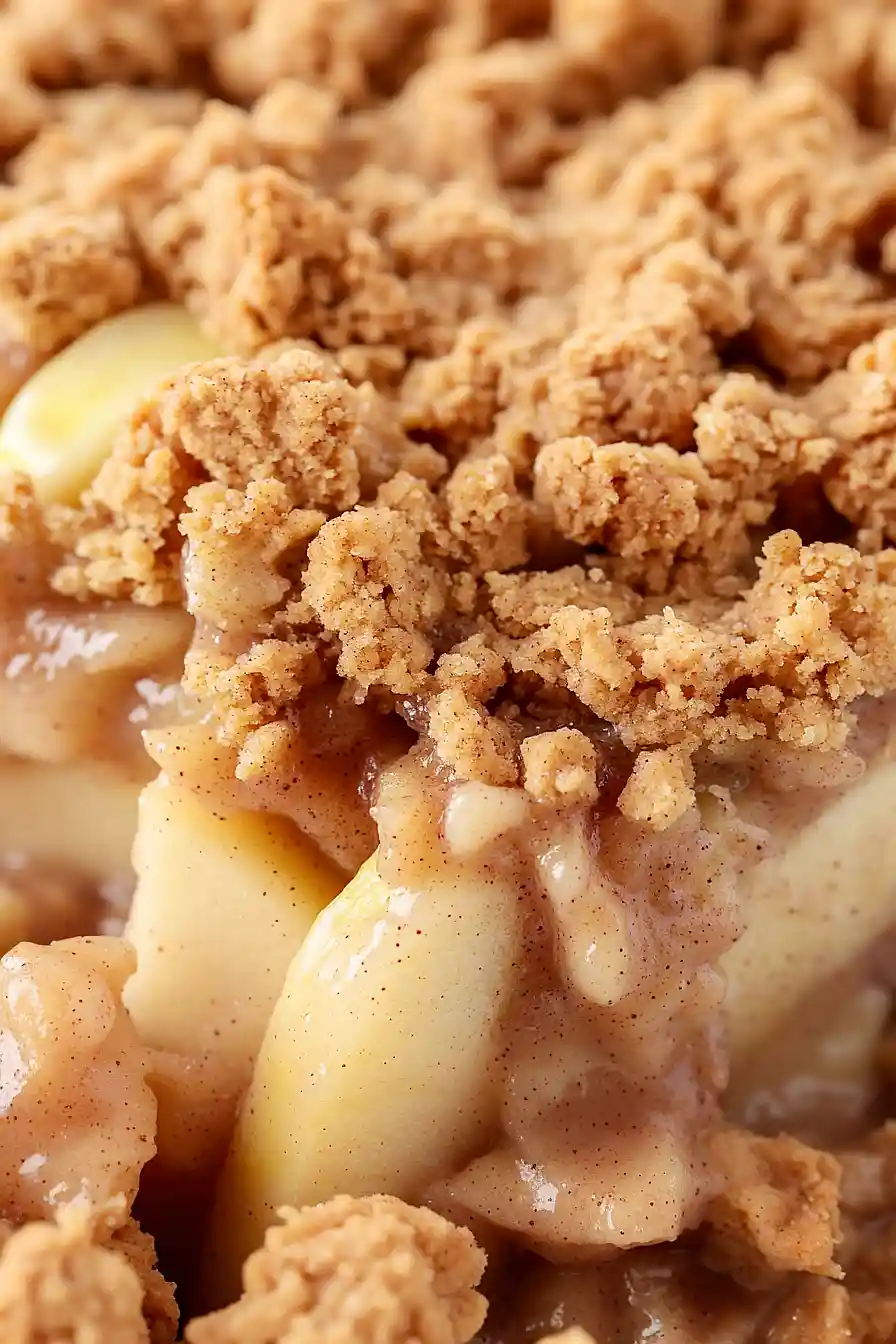 graham cracker apple crisp