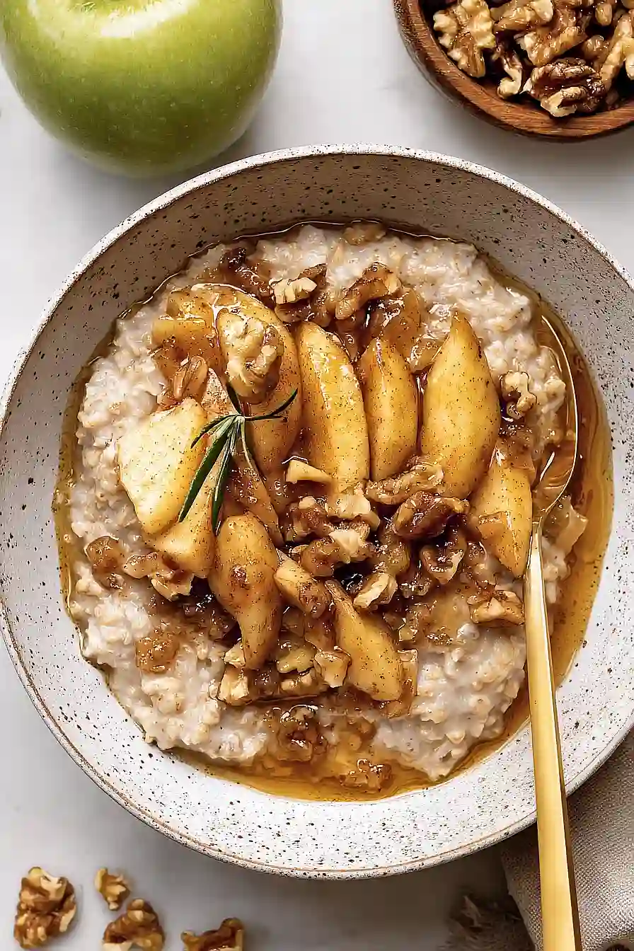 Apple Cinnamon Oatmeal Porridge