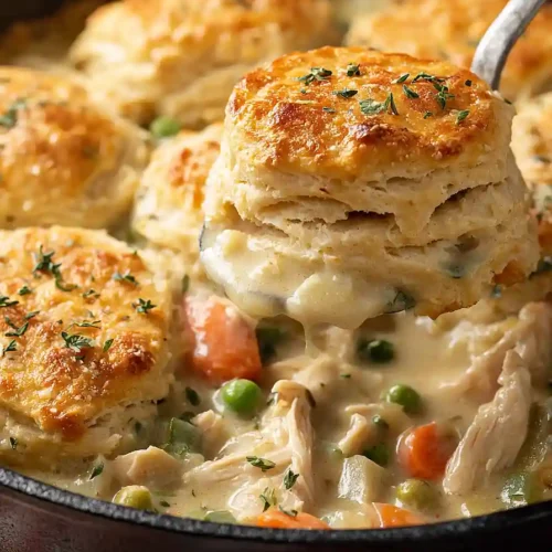 Chicken and Biscuit Pot Pie