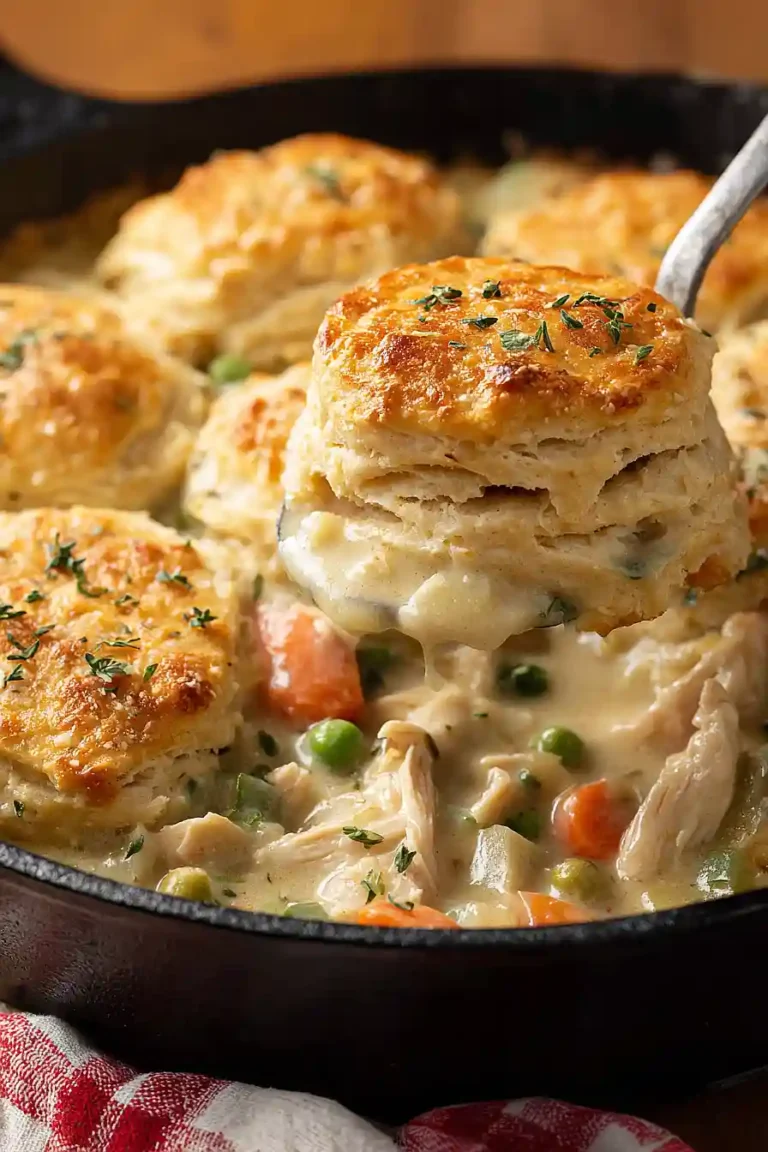 Chicken and Biscuit Pot Pie