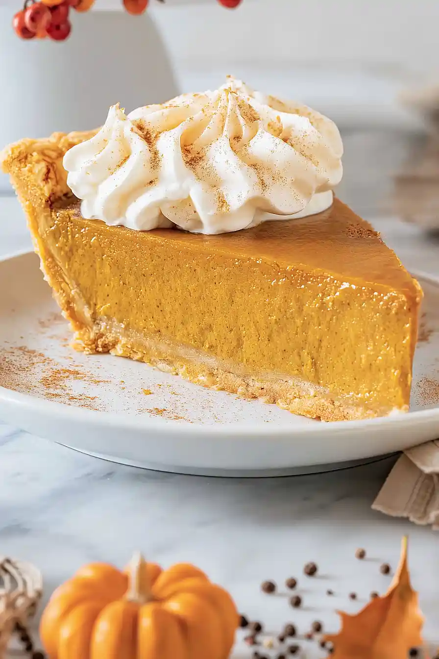 pumpkin pie with sweetened condensed milk
