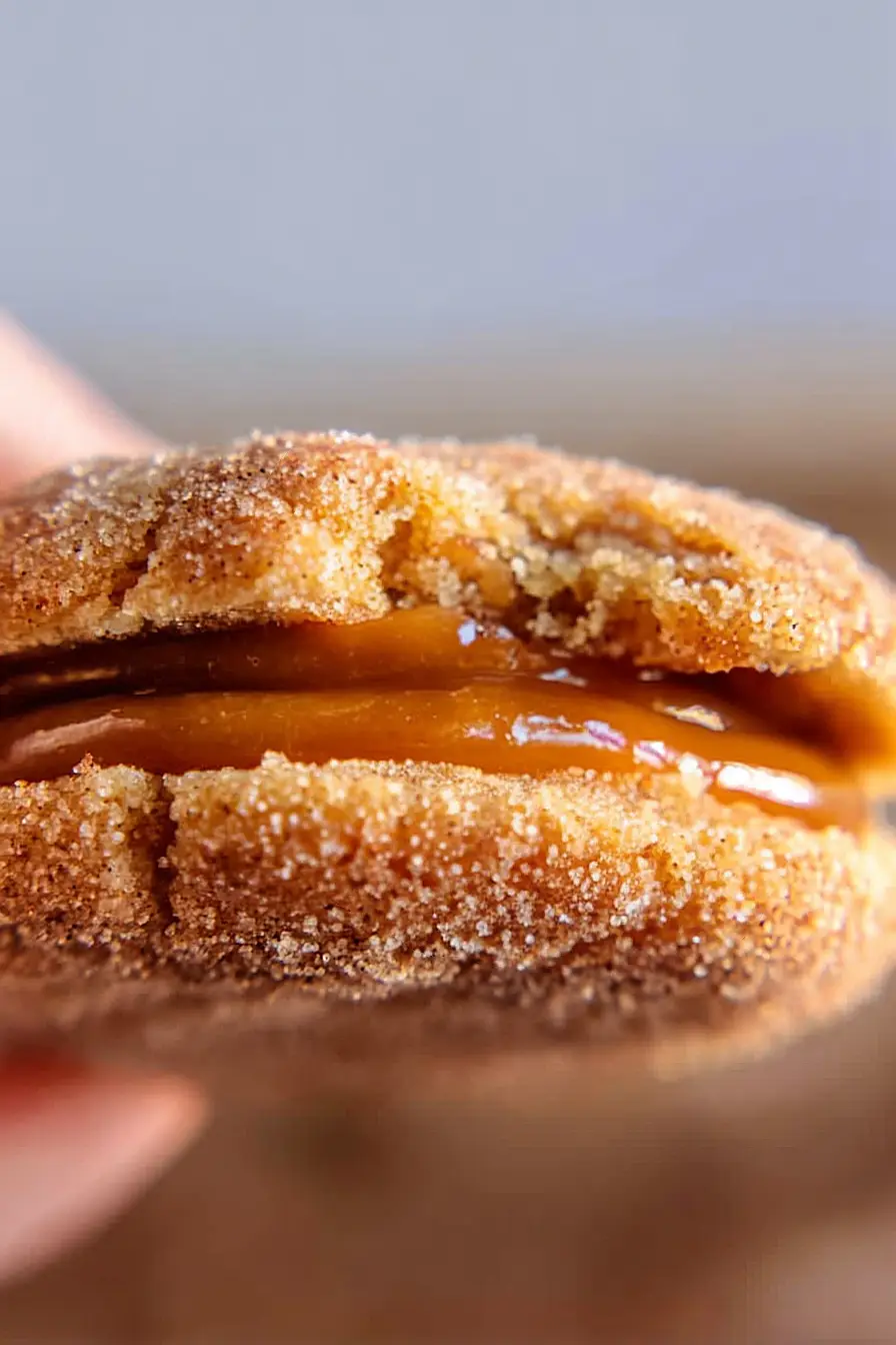 Dulce de Leche Cinnamon Sandwich Cookies
