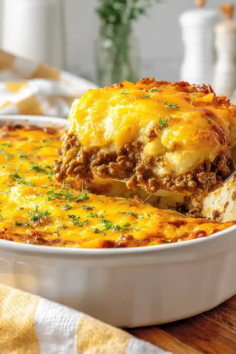 Beef and Potato Casserole