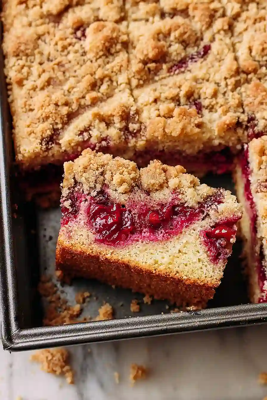 Cranberry Orange Coffee Cake