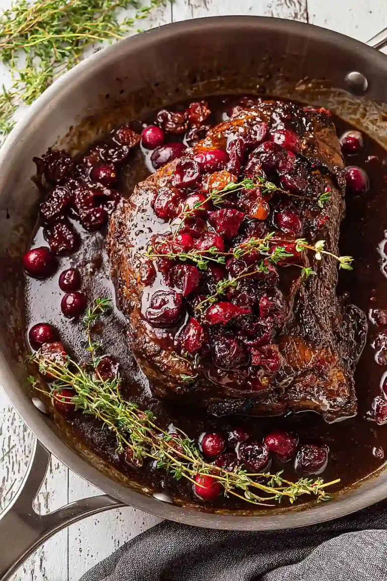 Cranberry Roast Beef Recipe