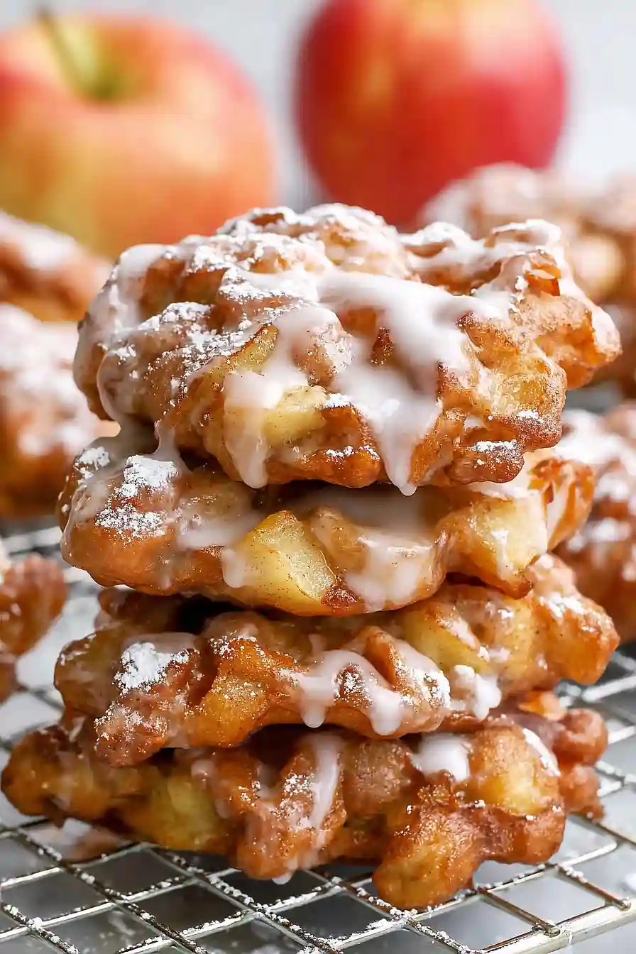 Gluten-Free Air Fryer Apple Fritters
