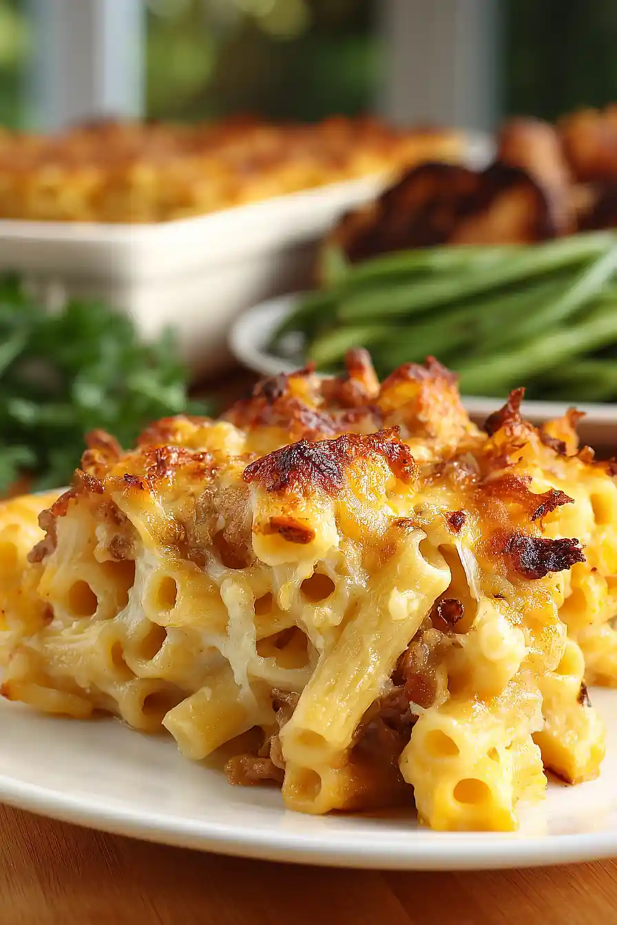 baked ziti mac and cheese