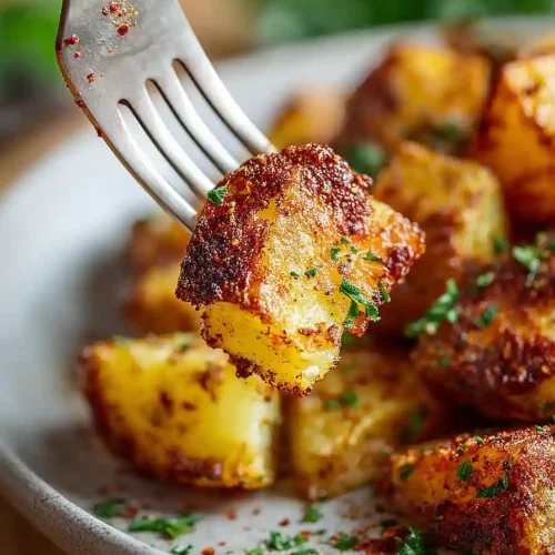 Spicy paprika roasted potatoes