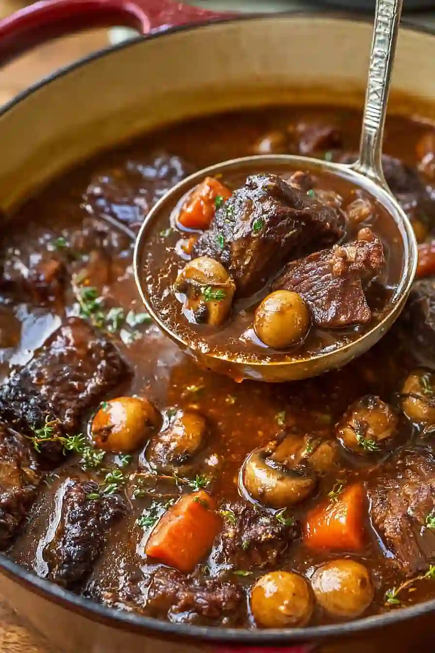 beer braised short ribs