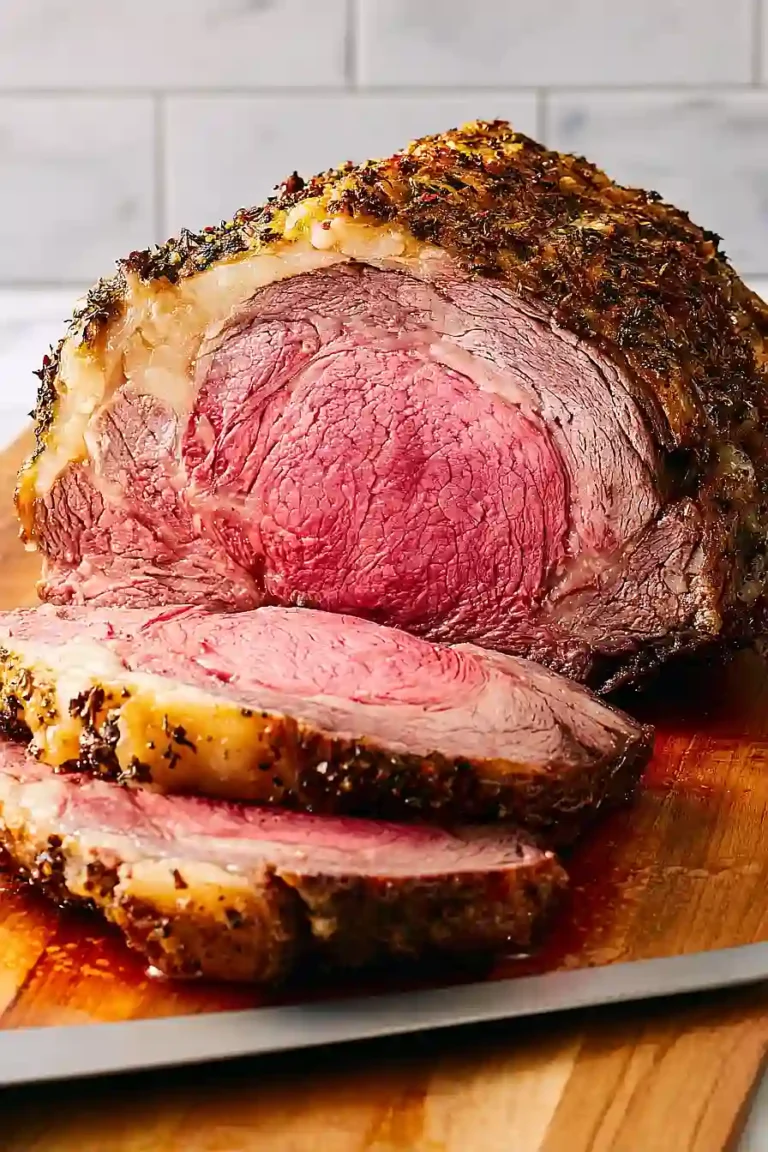 Garlic Herb Prime Rib