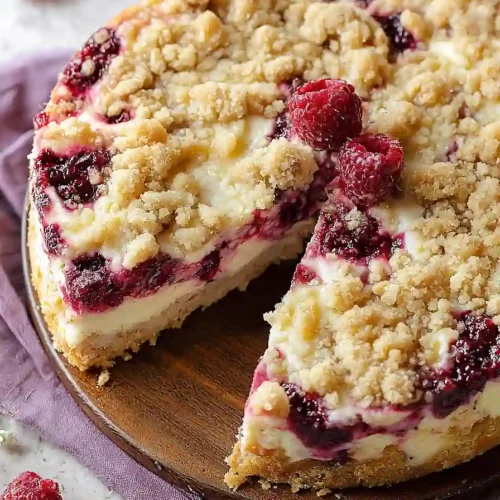 Raspberry Cream Cheese Coffee Cake