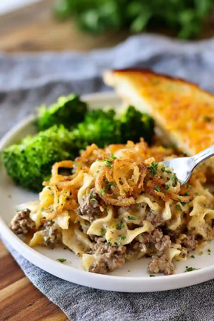 French Onion Beef Casserole