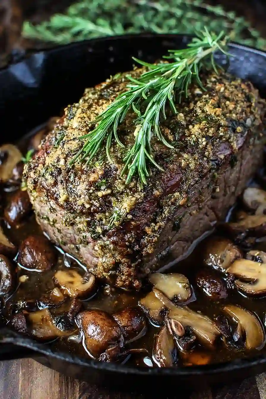 Rosemary and Garlic Roast Beef