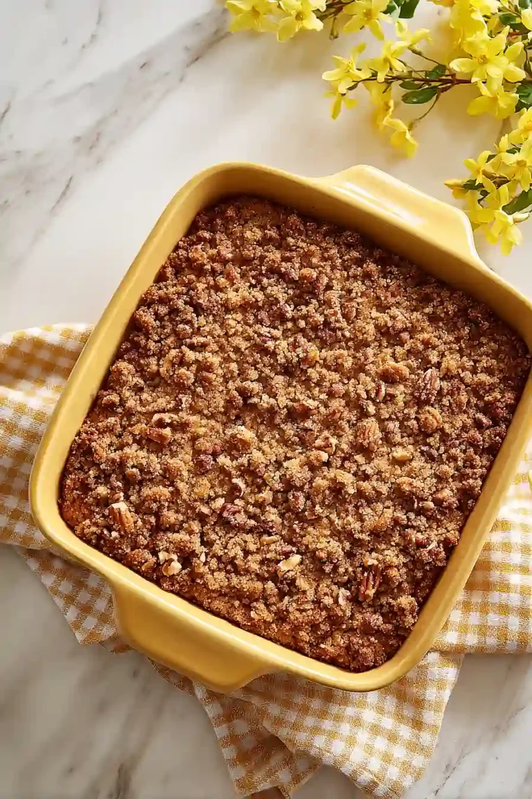 Brown Butter Pecan Coffee Cake