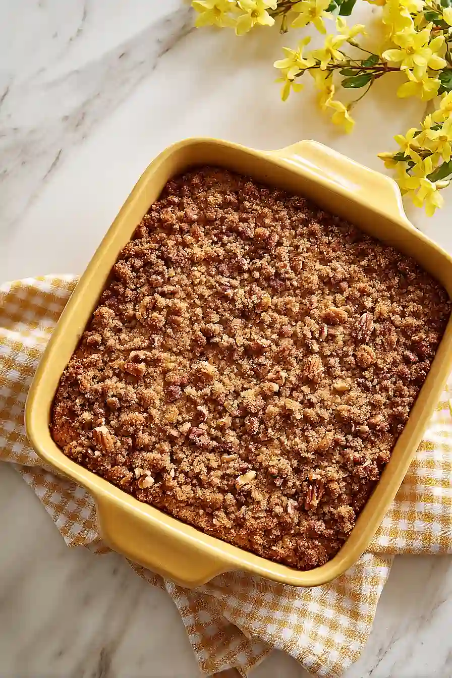Brown Butter Pecan Coffee Cake