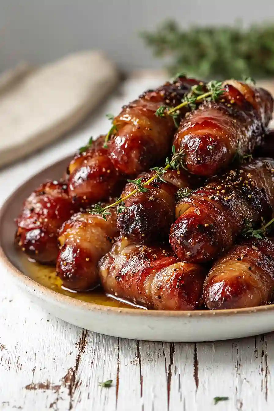 sticky pigs in a blanket