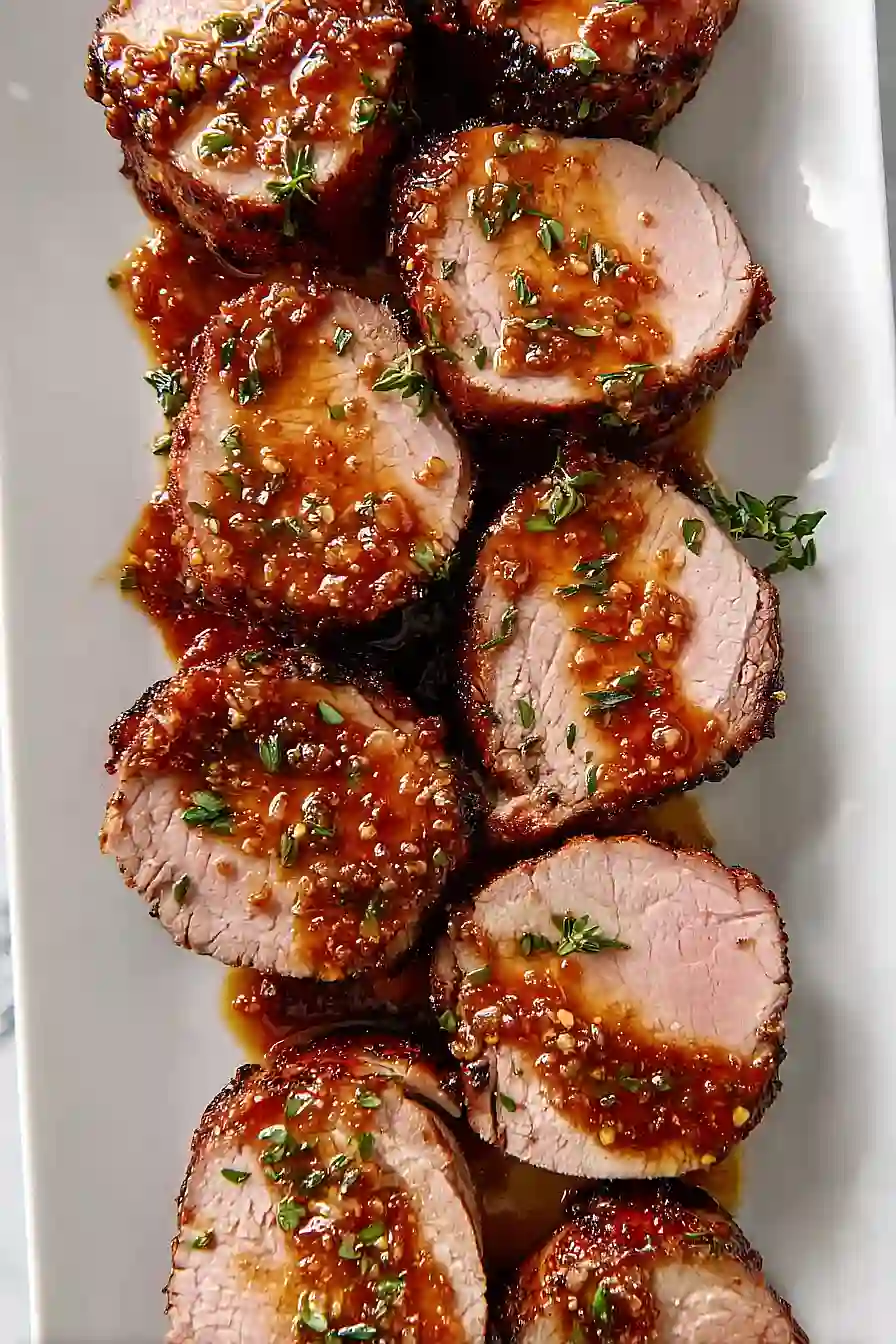 maple mustard pork tenderloin