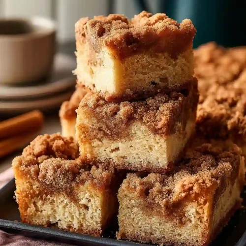 Cinnamon Streusel Coffee Cake