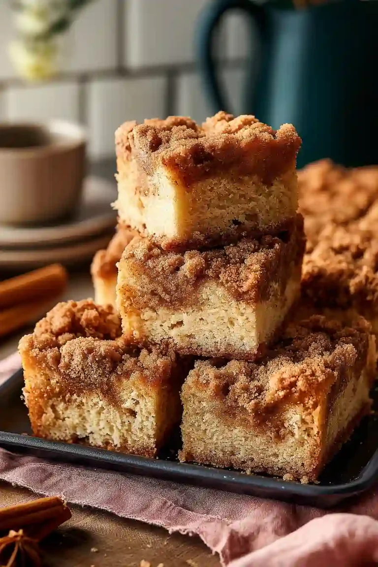 Cinnamon Streusel Coffee Cake