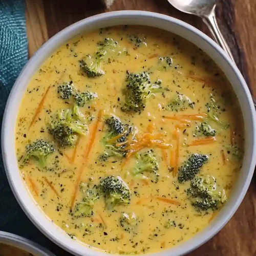 broccoli cheddar soup no cream