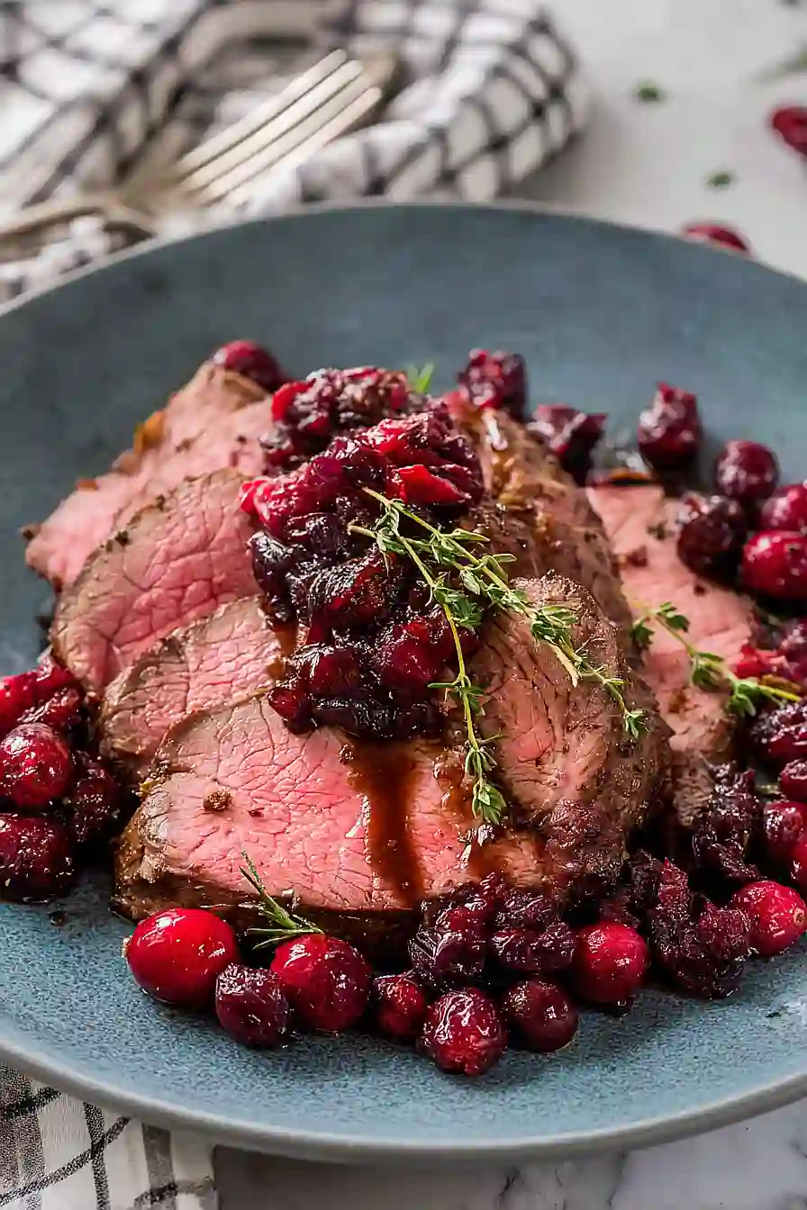 Cranberry Roast Beef Recipe