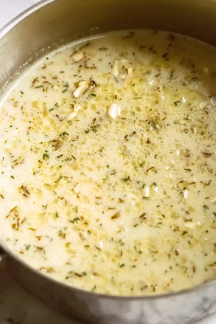 Country French Style Garlic Soup