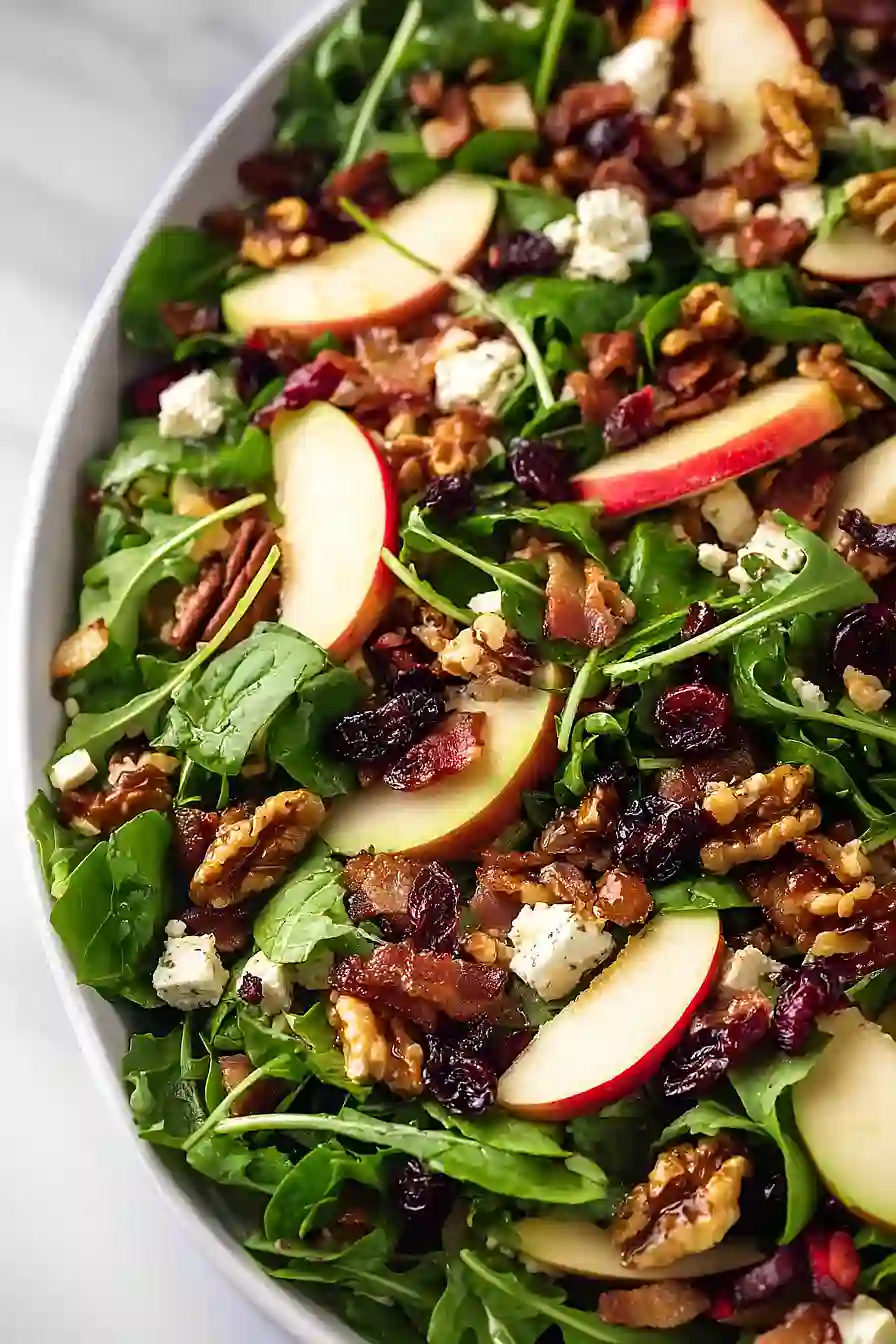 Apple Cranberry Walnut Salad