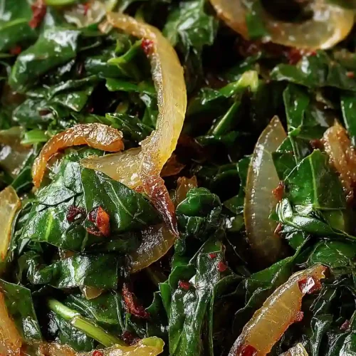 Fried Collard Greens Recipe