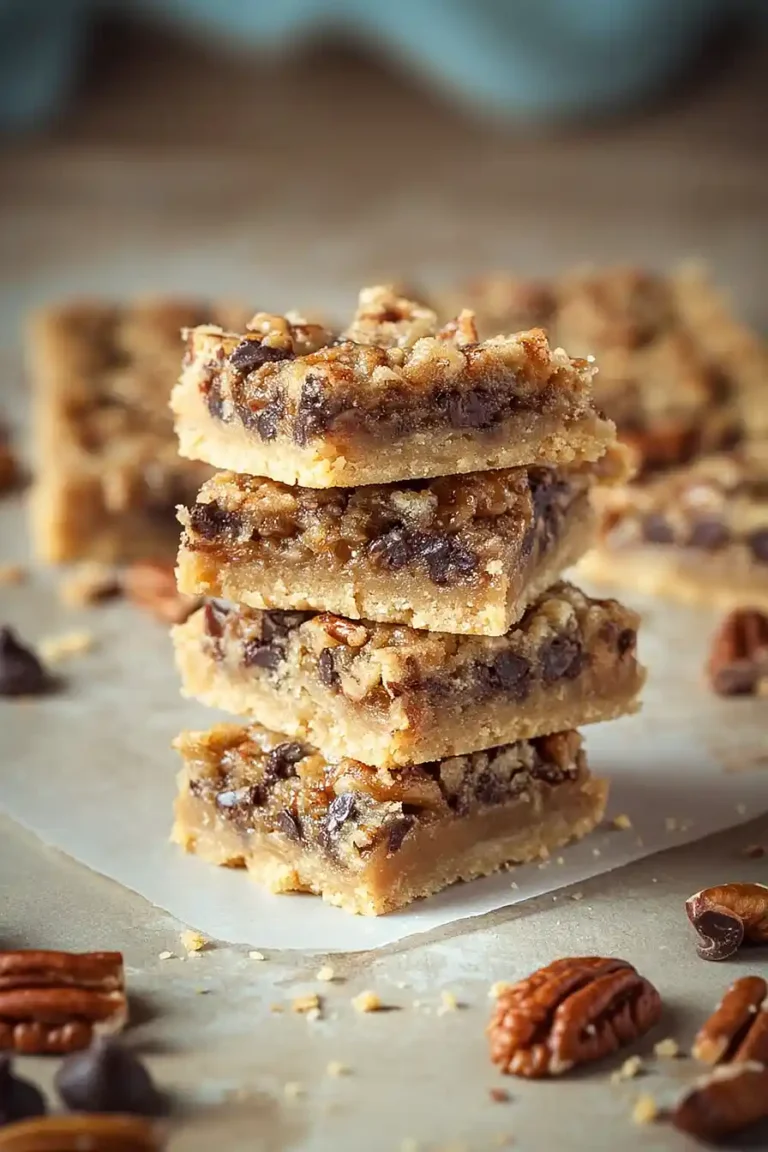 chocolate pecan pie bars no corn syrup